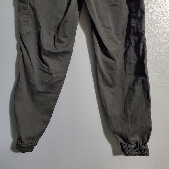 Justice Black Cargo Jogger Pants Girls Size 8 - Picture 6 of 7